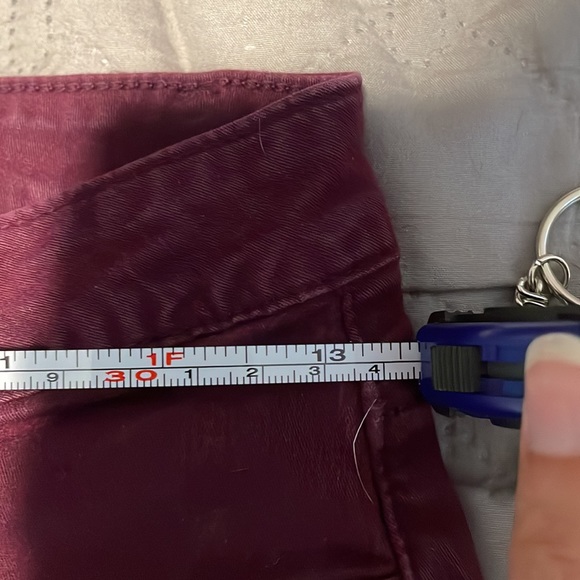 Refuge Maroon jeggings - Picture 8 of 9